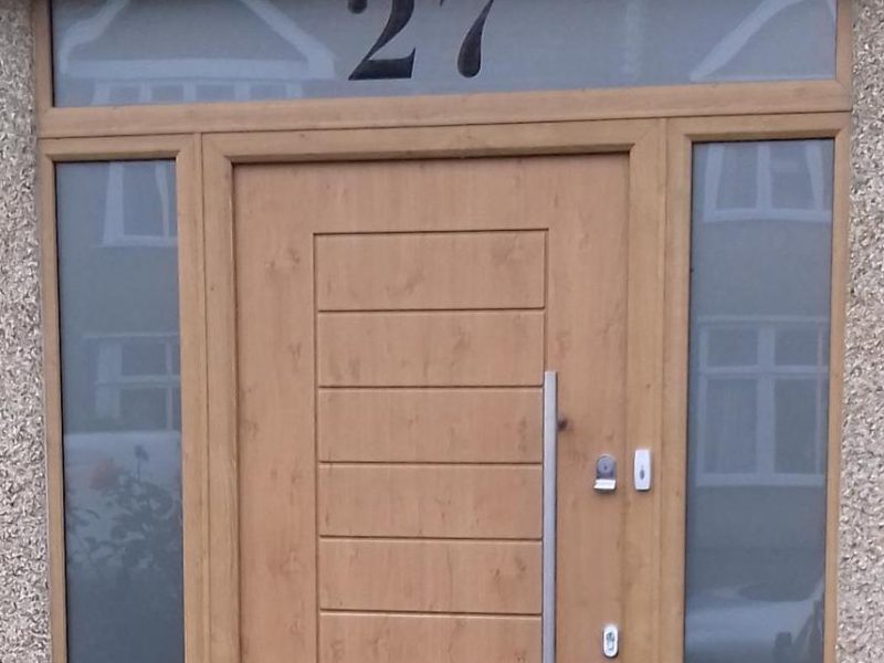 Stunning front door installation