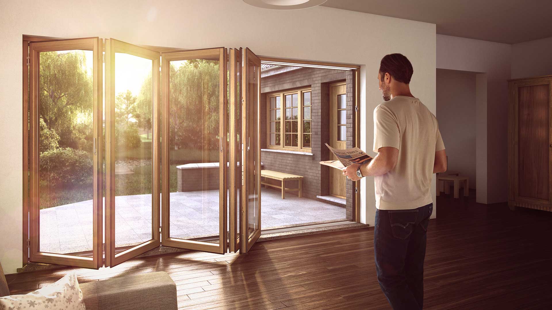 Aluminium Bi-Fold Doors Prices Redland