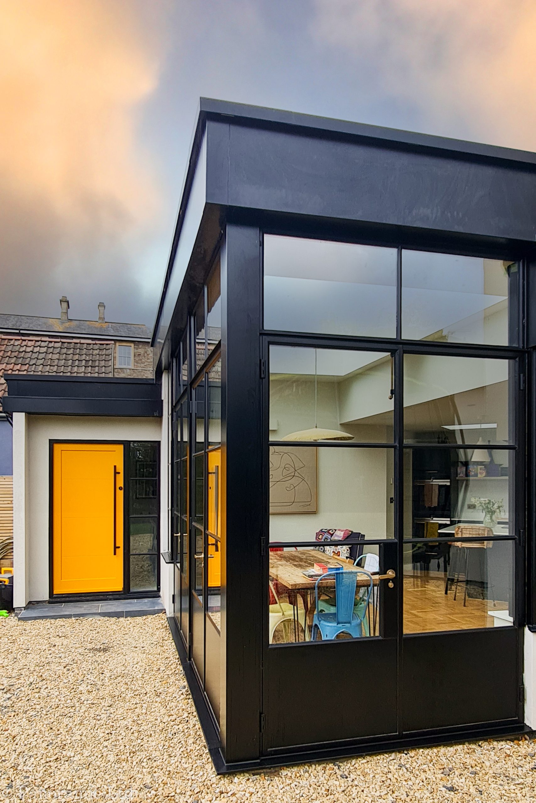 Accoya timber entrance door
