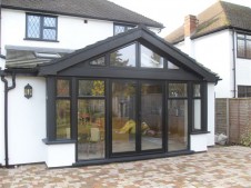 Slimline Aluminium Doors - the real alternative to residential steel doors