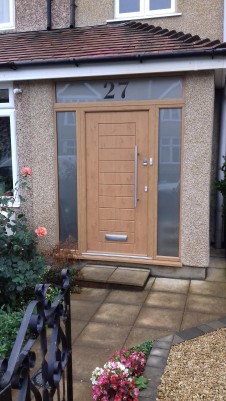 Stunning front door installation