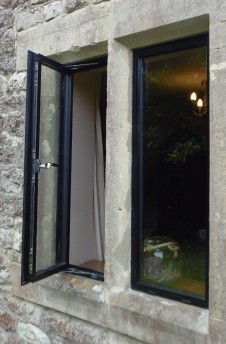 The beauty of Slimline double glazing windows in aluminium