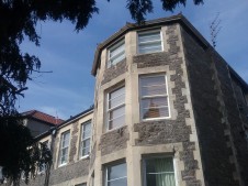 Timber-look sliding sash windows in Conservation Area in Bristol