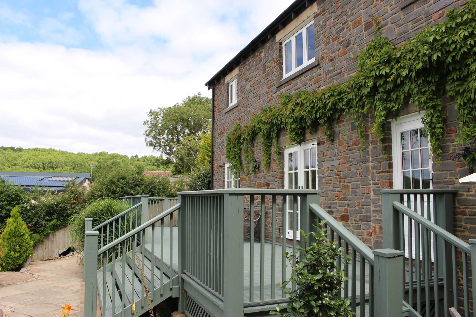 Timber Effect Windows Long Ashton