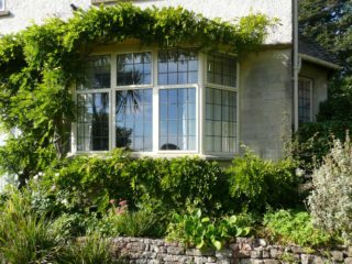 White Leaded Steel Windows