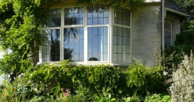 White Leaded Steel Windows