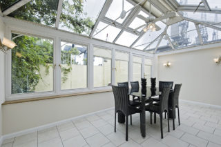 Glass Conservatory Roof